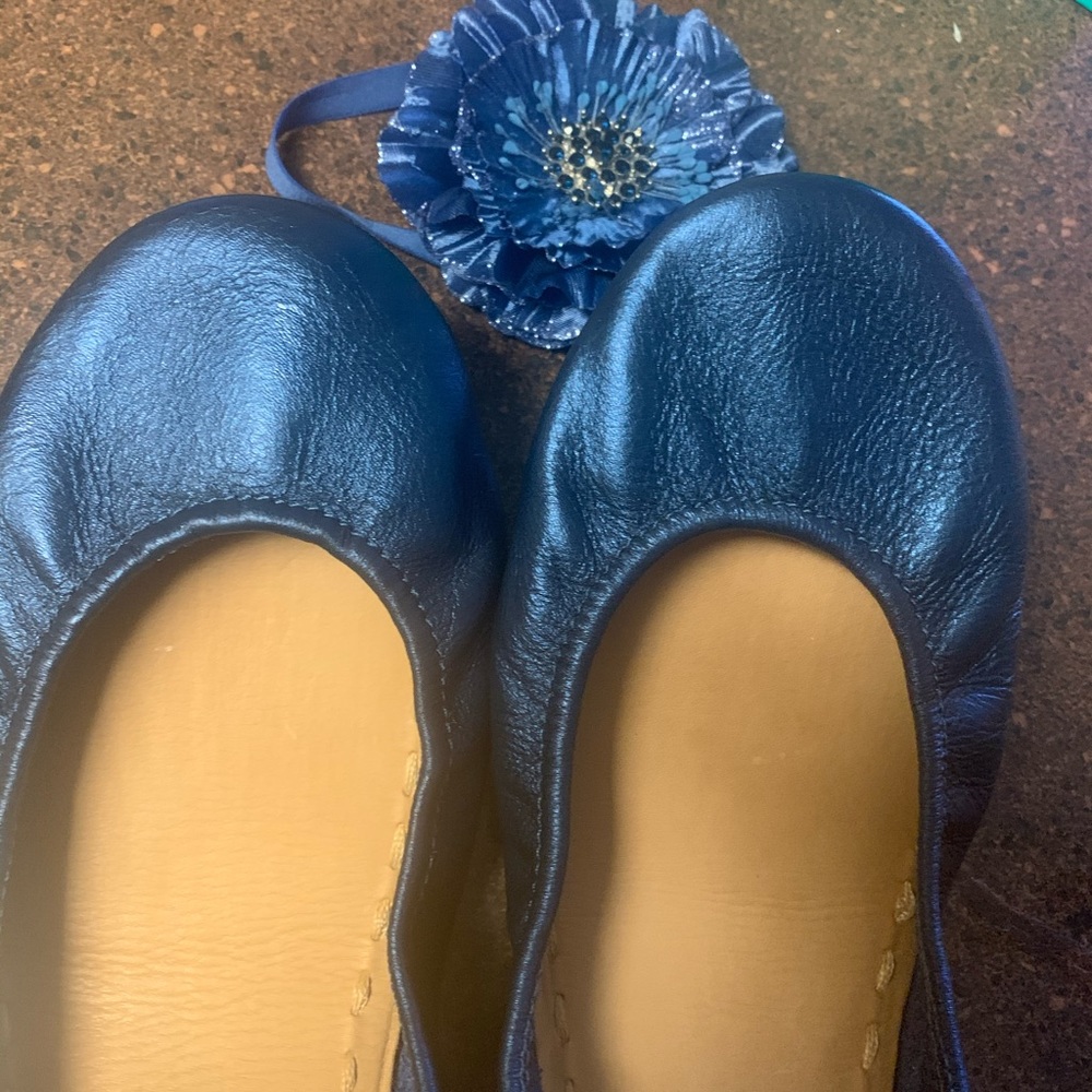 Tieks Sz 11 flats - Ltd Edition Midnight Blue(MNB)